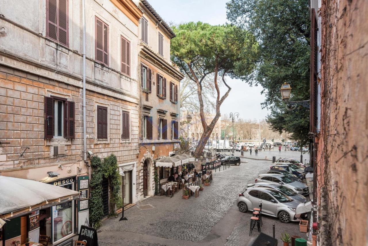 Cozy Entire Apt Close To Piazza Trilussa Rome Extérieur photo